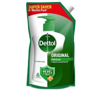 Dettol Liquid Handwash Refill – Original Hand Wash- 650ml | Germ Defence Formula | 10x Better Germ Protection