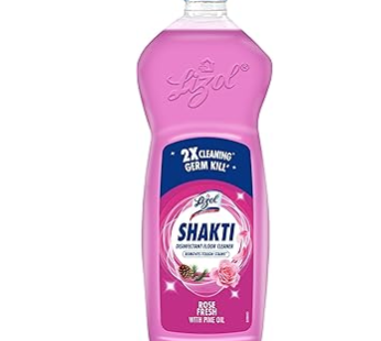 Lizol Shakti Rose Fresh Disinfectant Floor Cleaner