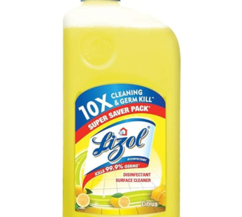 Lizol Disinfectant Surface & Floor Cleaner Liquid, Citrus