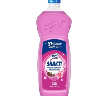 Lizol Shakti Disinfectant Floor Cleaner Rose Fresh With Pine Oil